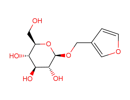 Molecular Structure of 86425-28-7 (3-furfuryl-beta-glucoside)