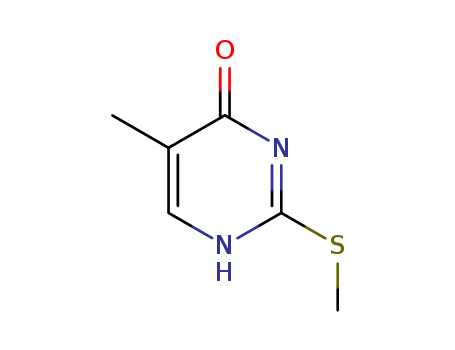 4(3H)-Pyrimidinone,5-methyl-2-(methylthio)-