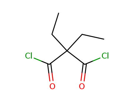 Molecular Structure of 54505-72-5 (DIETHYLMALONIC ACID DICHLORIDE)