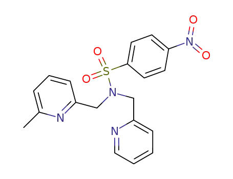 Benzenesulfonamide,
N-[(6-methyl-2-pyridinyl)methyl]-4-nitro-N-(2-pyridinylmethyl)-