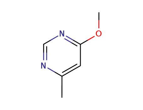Molecular Structure of 5541-07-1 (Pyrimidine, 4-methoxy-6-methyl- (6CI,7CI,8CI,9CI))