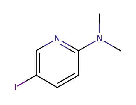Molecular Structure of 380381-36-2 (2-DiMethylaMino-5-iodopyridine)