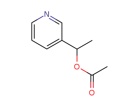 3-Pyridinemethanol, a-methyl-, acetate (ester)