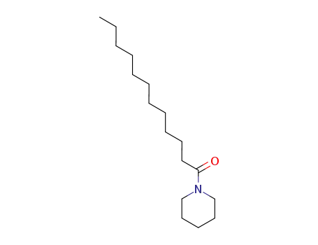 Molecular Structure of 22342-28-5 (1-(piperidin-1-yl)dodecan-1-one)