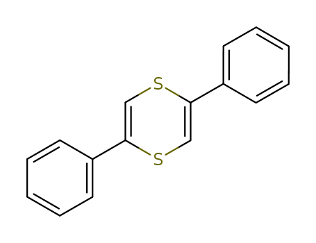 p-Dithiin, 2,5-diphenyl- cas  4159-03-9