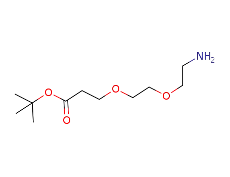 Molecular Structure of 756525-95-8 (H2N-PEG2-tBu)