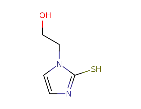 Molecular Structure of 23328-89-4 (2H-Imidazole-2-thione, 1,3-dihydro-1-(2-hydroxyethyl)-)