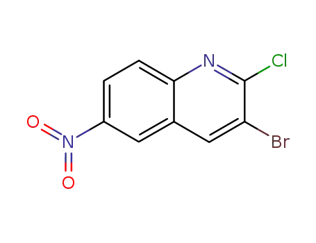 3-BROMO-2-CHLORO-6-NITRO-QUINOLINE