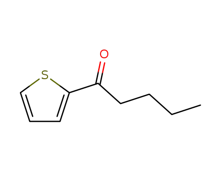 Molecular Structure of 53119-25-8 (1-THIEN-2-YLPENTAN-1-ONE)