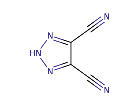 Molecular Structure of 53817-16-6 (1H-1,2,3-Triazole-4,5-dicarbonitrile)