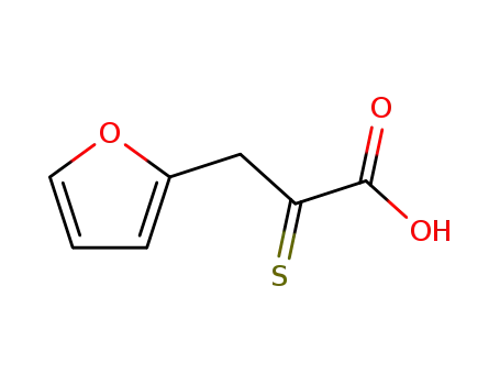 Molecular Structure of 4066-13-1 (3-(2-furyl)-2-sulfanylidene-propanoic acid)