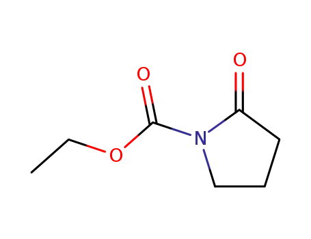 Molecular Structure of 4036-03-7 (ethyl 2-oxopyrrolidine-1-carboxylate)