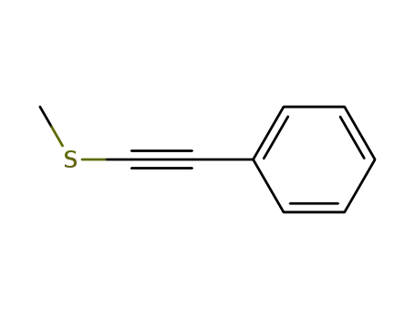 Molecular Structure of 7714-33-2 (Benzene, [(methylthio)ethynyl]-)