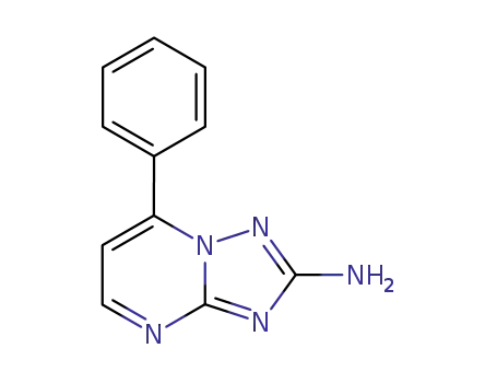 [1,2,4]Triazolo[1,5-a]pyrimidin-2-amine, 7-phenyl-