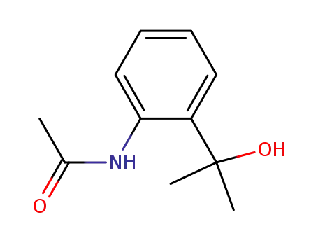 Molecular Structure of 41797-86-8 (Acetamide, N-[2-(1-hydroxy-1-methylethyl)phenyl]-)