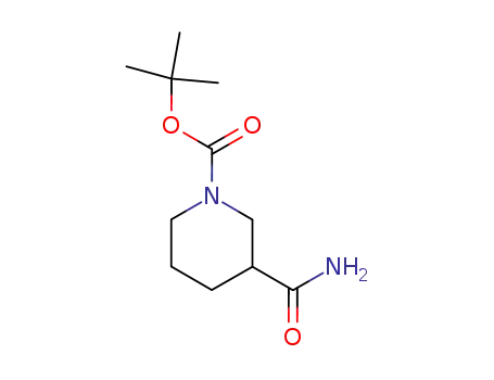 1-Piperidinecarboxylic acid, 3-(aminocarbonyl)-, 1,1-dimethylethyl ester
