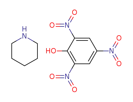 Molecular Structure of 6091-49-2 (2,4,6-trinitrophenol - piperidine (1:1))