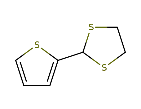 Molecular Structure of 31404-12-3 (Thiophene-2-carbaldehyde ethane-1,2-diyl dithioacetal)