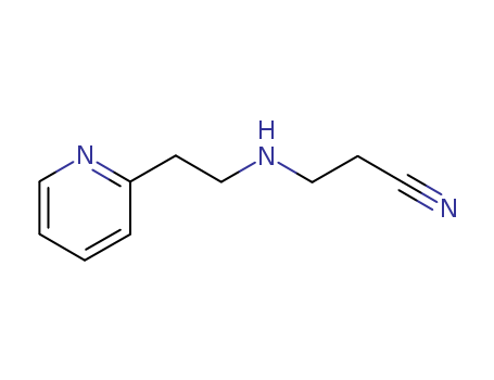 3-[[2-(2-PYRIDYL)ETHYL]AMINO]PROPANENITRILE