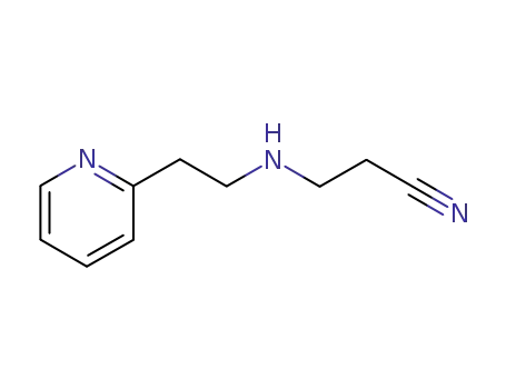 3-[[2-(2-PYRIDYL)ETHYL]AMINO]PROPANENITRILE