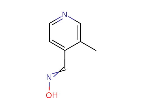 4-피리딘카르복스알데히드,3-메틸-,옥심(9CI)