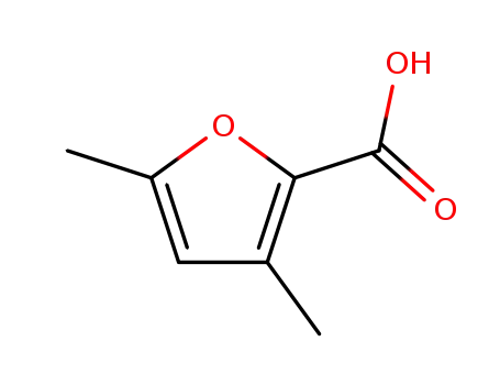 Molecular Structure of 34297-68-2 (3,5-DIMETHYL-FURAN-2-CARBOXYLIC ACID)