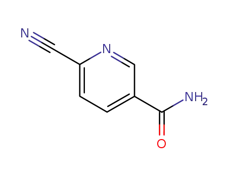 Molecular Structure of 14178-45-1 (2-CYANO-5-CARBOXAMIDOPYRIDINE)