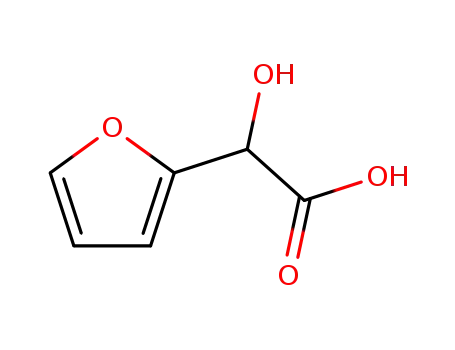 Molecular Structure of 19377-73-2 (alpha-hydroxyfuran-2-acetic acid)