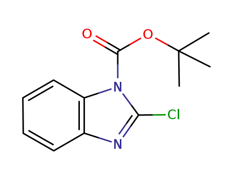 2-클로로-벤조이미다졸-1-카르복실산 tert-부틸 에스테르