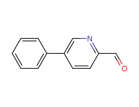Molecular Structure of 780800-85-3 (5-PHENYLPYRIDINE-2-CARBALDEHYDE)