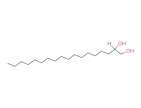Molecular Structure of 20294-76-2 (octadecane-1,2-diol)