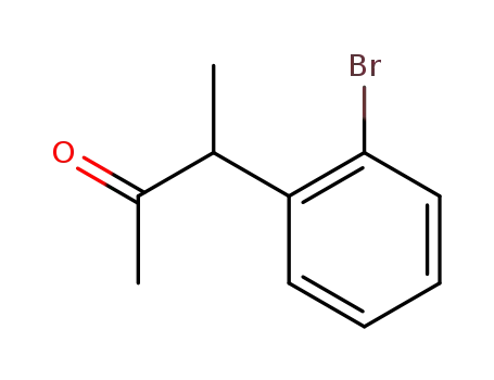 Molecular Structure of 21905-99-7 (2-Butanone, 3-(2-bromophenyl)-)