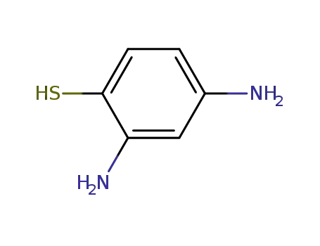 Molecular Structure of 21715-13-9 (Benzenethiol, 2,4-diamino-)
