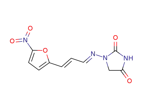 1-((3-(5-Nitrofuran-2-yl)allylidene)amino)imidazolidine-2,4-dione