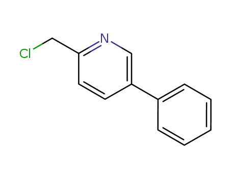 2- (클로로 에틸) -5- 페닐 피리딘