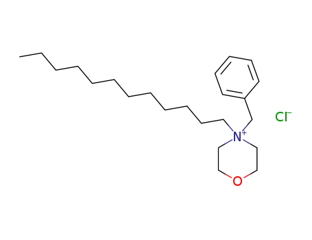 Morpholinium, 4-dodecyl-4-(phenylmethyl)-, chloride
