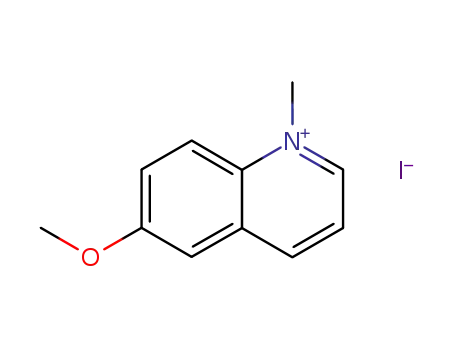 Molecular Structure of 21979-59-9 (6-METHOXY-1-METHYLQUINOLINIUM IODIDE)