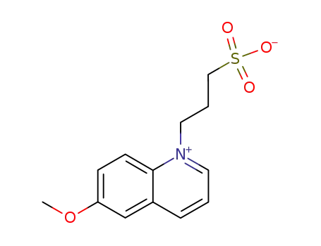 Molecular Structure of 83907-40-8 (6-methoxy-N-(3-sulfopropyl)quinolinium)