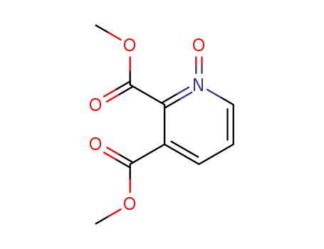 Molecular Structure of 32383-02-1 (2,3-Pyridinedicarboxylic acid, dimethyl ester, 1-oxide)