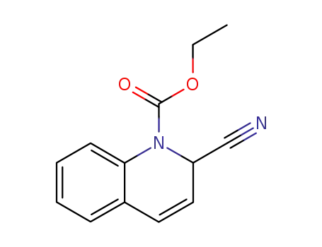 1,2-디히드로-2-시아노퀴놀린-1-카르복실산 에틸에스테르