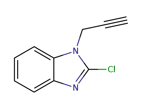 1H-Benzimidazole,2-chloro-1-(2-propynyl)-(9CI)