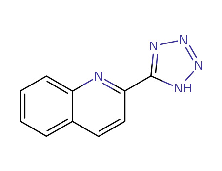 Molecular Structure of 101772-02-5 (Quinoline, 2-(1H-tetrazol-5-yl)-)