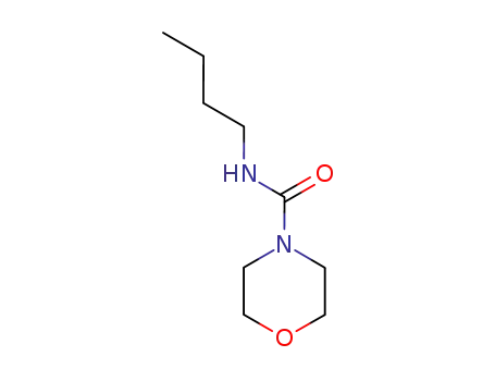 4-Morpholinecarboxamide, N-butyl-