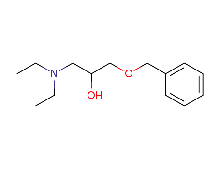 Molecular Structure of 3141-77-3 (1-(benzyloxy)-3-(diethylamino)propan-2-ol)