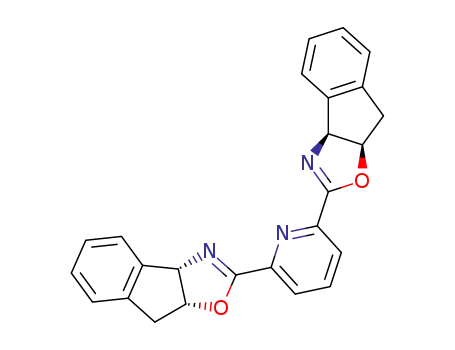 (-)-2,6-Bis[(3aS,8aR)-3a,8a-dihydro-8H-indeno[1,2-d]oxazolin-2-yl]pyridine, min. 97% Indenyl-PYBOX