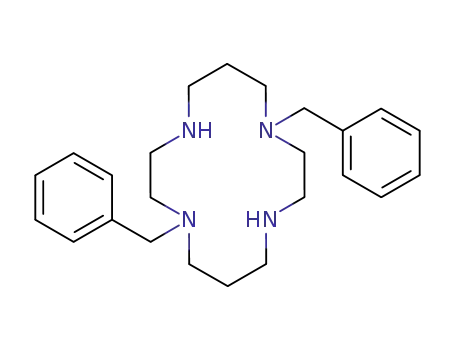 Molecular Structure of 214078-93-0 (1,8-Dibenzyl-1,4,8,11-tetraazacyclotetradecane)