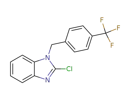 2-Chloro-1-(4-trifluoromethyl-benzyl)-1H-benzoimidazole