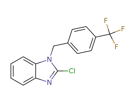 2-클로로-1-(4-트리플루오로메틸-벤질)-1H-벤조이미다졸
