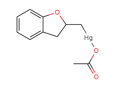 acetic acid; 2,3-dihydrobenzofuran-2-ylmethylmercury cas  7146-62-5