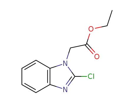 (2-CHLORO-BENZOIMIDAZOL-1-YL)-아세트산 에틸 에스테르